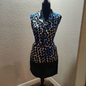 Black, White and Royal Blue